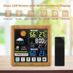 Station météo intérieur extérieur sans fil professionnelle thermomètre hygromètre colorée avec lcd digital ... Station météo intérieur extérieur sans fil professionnelle thermomètre hygromètre colorée avec lcd digital ...
