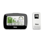 Station m�t�o - mebus - 40902 - capteur ext�rieur - thermom�tre / hygrom�tre - noir