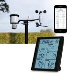 Station météo professionnelle 6 en 1 avec wi - fi - alecto - blanc - noir Station météo professionnelle 6 en 1 avec wi - fi - alecto - blanc - noir