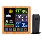 Station mto sans filstation mto avec lcd cran couleur thermomtre hygromtre intrieur extrieur ...