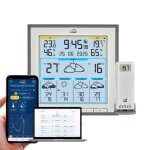 Station m�t�o sans fil - tfa dostmann - pr�visions m�t�o 5 jours - wi - fi - symboles m�t�o - indice ...