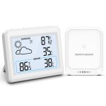 Station météo sans fil thermomètre hygromètre numérique dintérieur extérieur avec capteurs thermo - hygromètre ... Station météo sans fil thermomètre hygromètre numérique dintérieur extérieur avec capteurs thermo - hygromètre ...