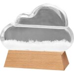 Station mto en verre tempte en verre pour prvisions mto nuages baromtre liquide prdicteur mto ...