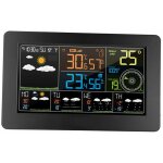 Station m�t�o wifi - yyv - fjw4 - moniteur temp�rature / humidit� - vitesse du vent - horloge multilingue ...