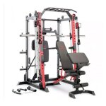 Station de musculation cage smith - marcy sm - 4033 - poids maximum de lutilisateur 135kg - noir Station de musculation cage smith - marcy sm - 4033 - poids maximum de lutilisateur 135kg - noir