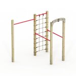 Station de musculation - fit base 520 - wickey - appareil de fitness dextérieur Station de musculation - fit base 520 - wickey - appareil de fitness dextérieur