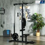 Station de musculation station � poulie tirage poitrine - lat pulldown machine - banc de musculation ...