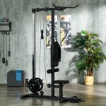Station de musculation station � poulie tirage poitrine - lat pulldown machine - banc de musculation ...