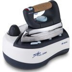 Station de repassage ariete sitromatic 2200 - 2000w - poigne en lige - fonction vapeur - bleu