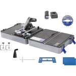 Station sciage cs12v - s1c avec scie compacte - 12v accessoire 1 batterie 2ah + chargeur - dremel blueprint ...