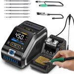 Station de soudage fer  souder de prcision 200w kits de fer  souder intelligents 100 - 450? rglable ...