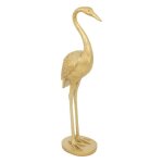 Statut hron en rsine dor h41cm - atmosphera createur dinterieur