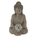 Statue de bouddha assis avec lumière décoration de jardin extérieur bouddha de méditation en résine illuminé ... Statue de bouddha assis avec lumière décoration de jardin extérieur bouddha de méditation en résine illuminé ...