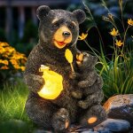 Statues de jardin dext�rieur - d�coration de jardin - �clairage solaire de jardin - statues danimaux ...