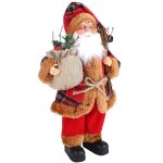 Statue du p�re no�l d�coration de no�l vieil homme debout cadeau pour enfants 30 cm - d�coration de grille ...