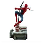 Statue statuette hot toys mms680 - marvel comics - spider man : no way home - spider man new red and ...