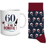 Stc coffret mug et chaussettes assorties - 60 ans je me bonifie ! Stc coffret mug et chaussettes assorties - 60 ans je me bonifie !