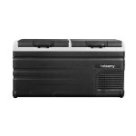 Steamy - e glacire lectrique  compresseur - dual zone - 90 litres - 12v et 230v - pour voiture et ...