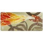 Tapis de souris - steelseries - qck xxl - multicolore - dragon lore - 40x90 cm