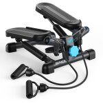 Mini stepper 2 en 1 merach fitness maison / appartement silencieux �cran lcd avec bandes de r�sistance ...