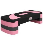 Stepper fitness arobic - homcom - hauteur rglable - surface antidrapante - 80 x 31 x 20 cm - noir ...