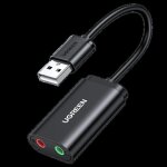 Adaptateur audio externe - ugreen - stereo sound adapter - usb 2. 0 - noir - compatible ps4