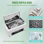Strilisateur  air chaud - 300 w - 220 c - avec minuterie - pour salon de beaut salon de manucure ...