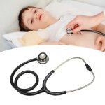Stthoscope mdical de haute qualit  double tte avec transmission claire et bouchons doreille souples ...