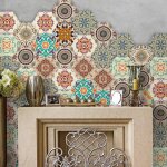 Sticker adh�sif pour carrelages sol 20x23cm 30pcs imitation fa�ence carreaux de sol en imitation ciment ...