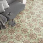 Stickers carrelage de sol anti - lumal�a - d�rapant - 20x20 cm