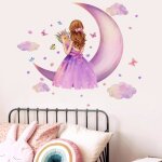Stickers chambre fille decoration murale chambre stickers muraux autocollants muraux fille papillon stickers ...
