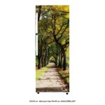 Stickers frigo - chemin 3617681819301 - adh�sif brillant - 65x160 cm - id�al pour frigo 55x160 cm