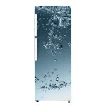 Stickers frigo - lumal�a - eau - adh�sif brillant - 65x160 cm - id�al pour frigo 55x160 cm