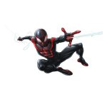 Stickers - marvel - rmk3921gm - g�ant repositionnable - spiderman miles morales - multicolore