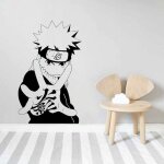 Stickers muraux autocollant naruto japonais manga anime style dcoration intrieure dcorations pzcc