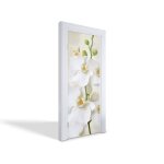Stickers de porte autocollants - orchides blanches 75x205 cm