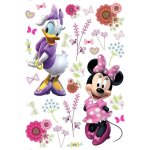 Stickers repositionnables - minnie et daisy - multicolore - d�coration murale - enfant