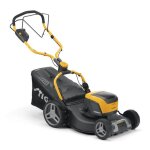 Stiga stiga 548e s combi tondeuse � batterie 48 v 46 cm 1 batt. 5 ah + chargeur ? guidon fulcrum pliable ...