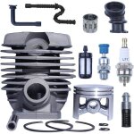 Pour stihl 036 034 ms340 ms360 kit de piston de trononneuse 48mm avec filtre  carburant et roulement ...