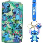 Stitch portefeuille avec porte - cls stitch - joli portefeuille en polyurthane - motif dessin anim ...