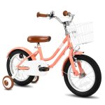 Stitch vlo pour enfants de 16 pouces avec panier et roues auxiliaires pour garons et filles de 4  ...