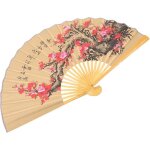 Stobaza grand ventail pliant fleur ventilateur mural pliant ventilateur gant art mural dcor feng shui ...