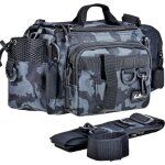 Stockage de matriel de pche sac de pche  la carpe  paule unique grande capacit pour pche en mer(camouf ...