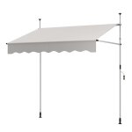 Store banne manuel - relax4life - auvent rétractable résistant aux uv - hauteur réglable 220 - 300cm ... Store banne manuel - relax4life - auvent rétractable résistant aux uv - hauteur réglable 220 - 300cm ...