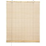 Store enrouleur 100% bambou (nature 100 x 180 cm)