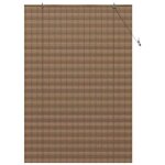 Store enrouleur en bambou - vidaxl - 140x220 cm - marron - protection uv - syst�me � cordon - installation ...