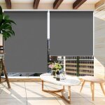 Store enrouleur ext�rieur160x240 cm auvent vertical store vertical marquise de balconstore dintimit�protection ...