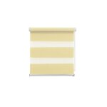 Store enrouleur jour nuit 110x130 cm beige - sans per�age klemmfix - r�glable lumi�re & intimit� - montage ...