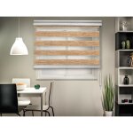 Store enrouleur jour / nuit premium - 90 x 250 marron