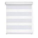 Store enrouleur jour / nuit mini - pas besoin de percer blanc 62 x 190 cm